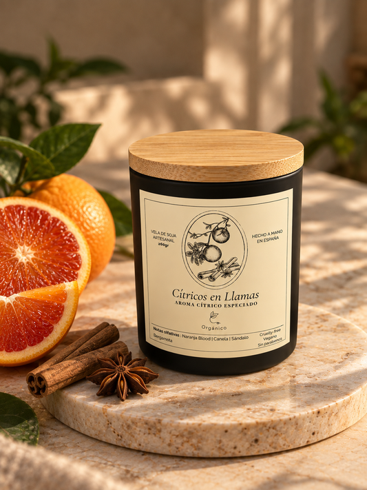 Vela · Naranja & Canela