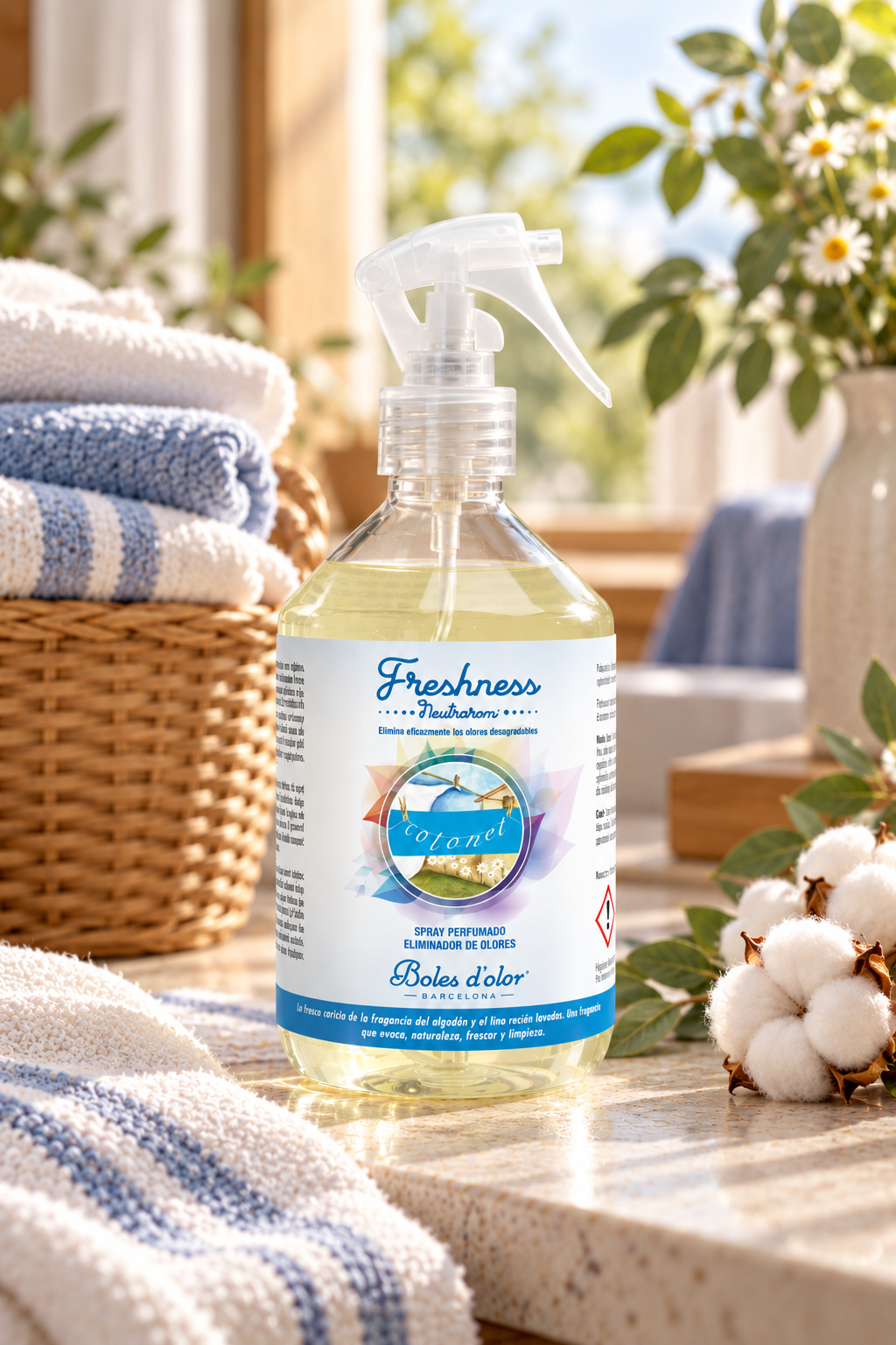 Eliminador Olores · Freshness Cotonet