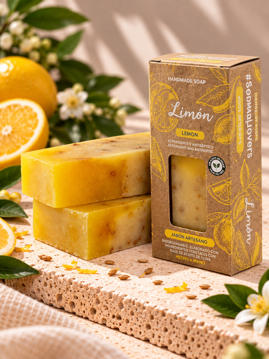 Jabón de Limón · Astringente & Antiséptico