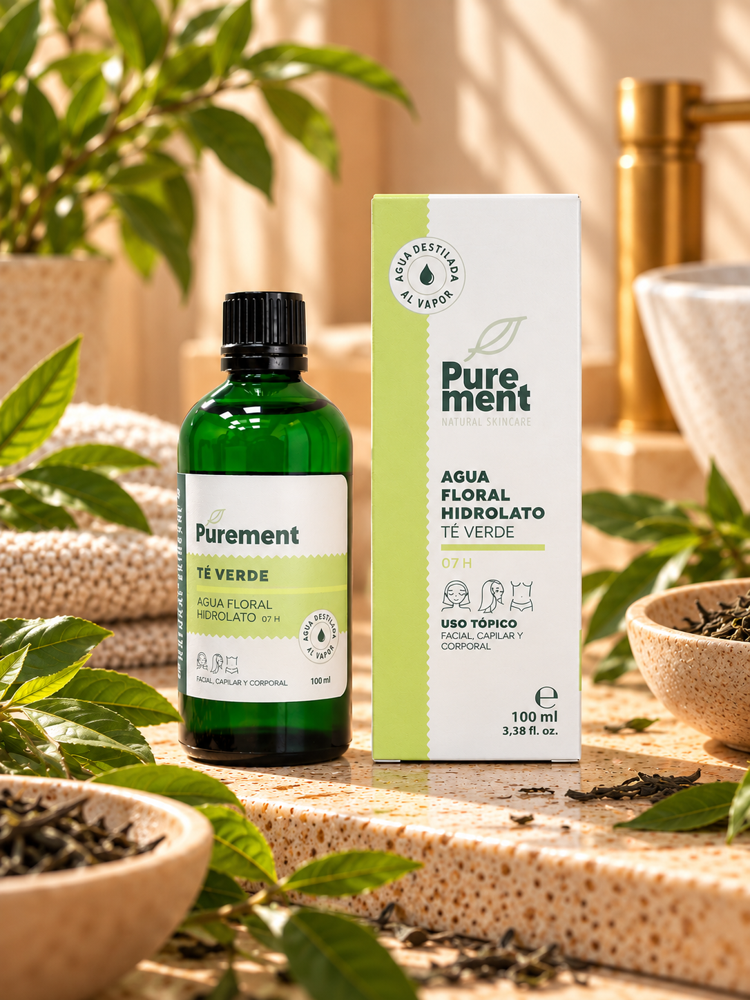 Hidrolato · Té Verde ECO · 100 ml