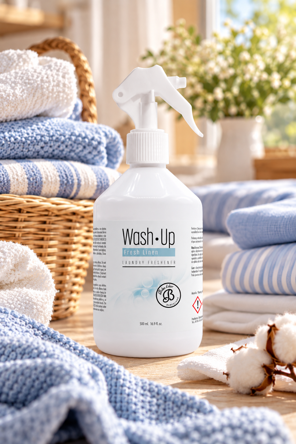 Spray Têxtil · Wash Up Fresh Linen