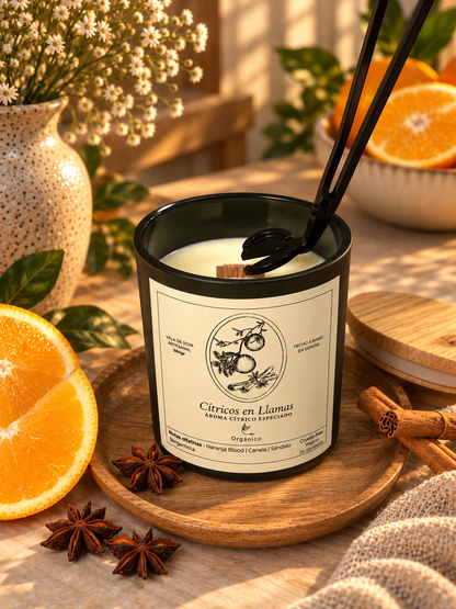 Vela · Naranja & Canela
