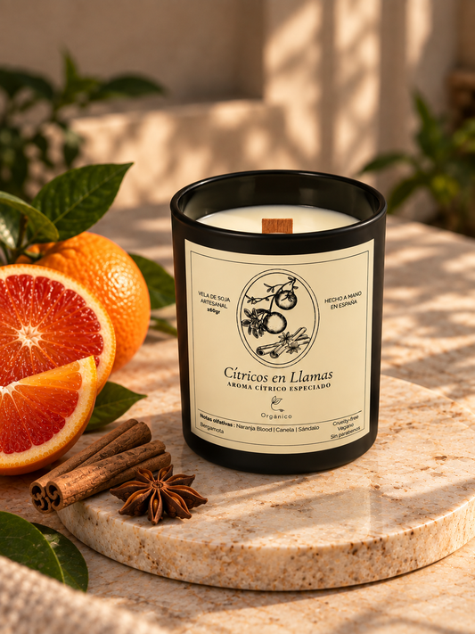 Vela · Naranja & Canela