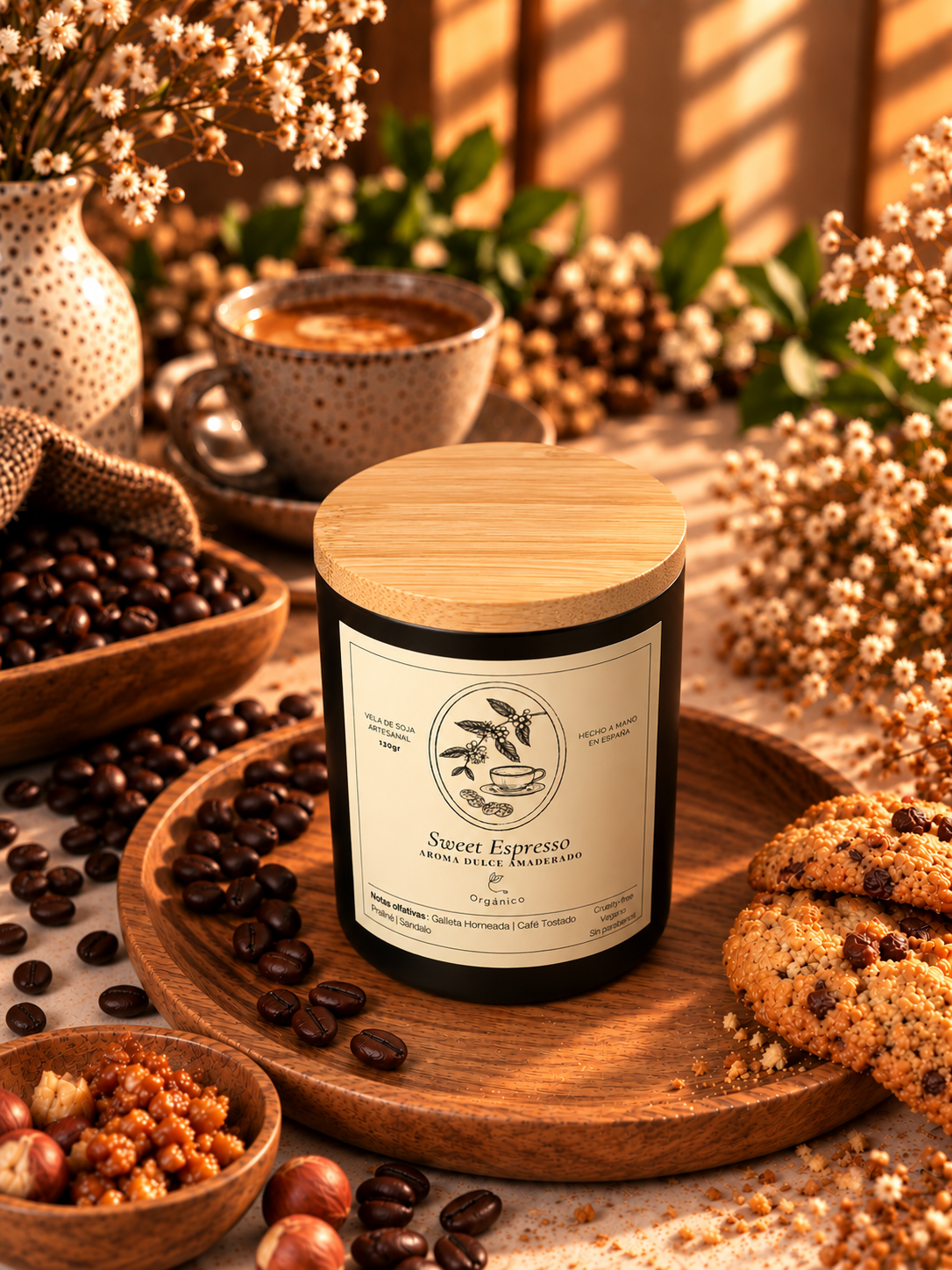 Vela · Café Tostado & Praliné