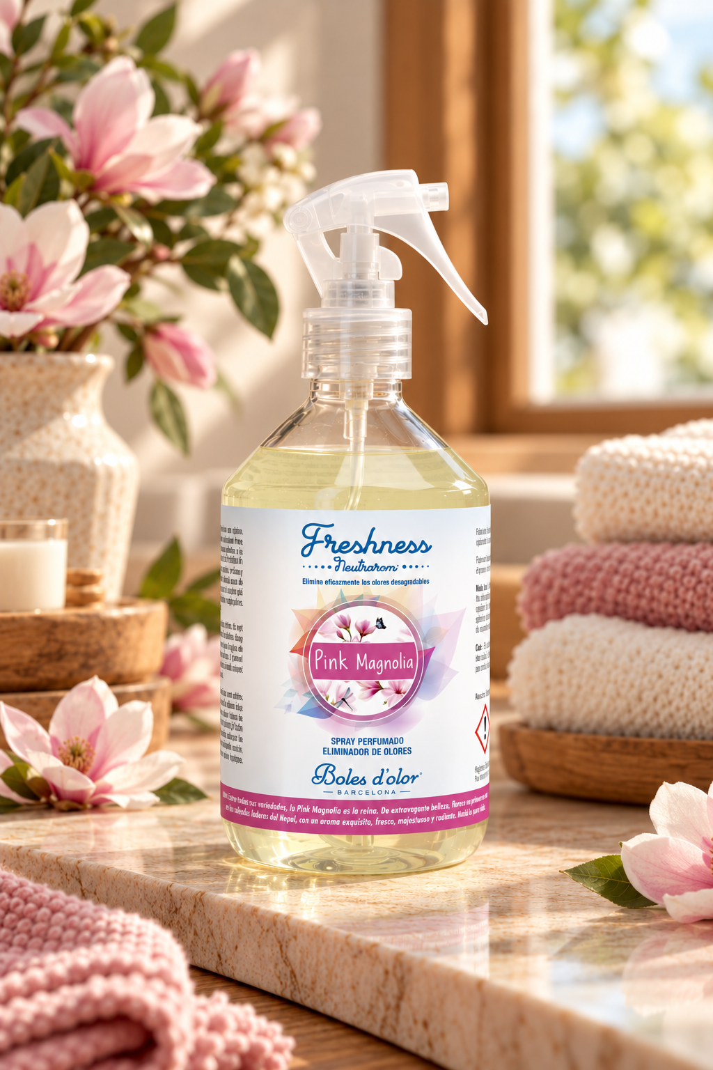 Eliminador Olores · Freshness Pink Magnolia