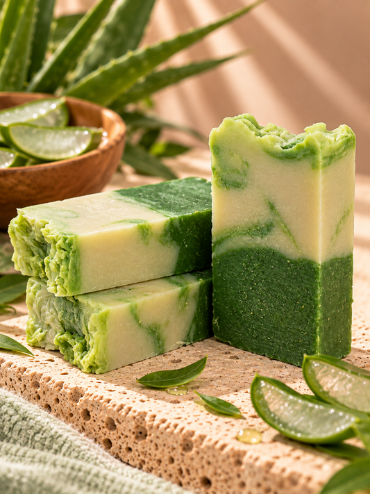 Jabón de Aloe Vera · Hidratante & Regenerador