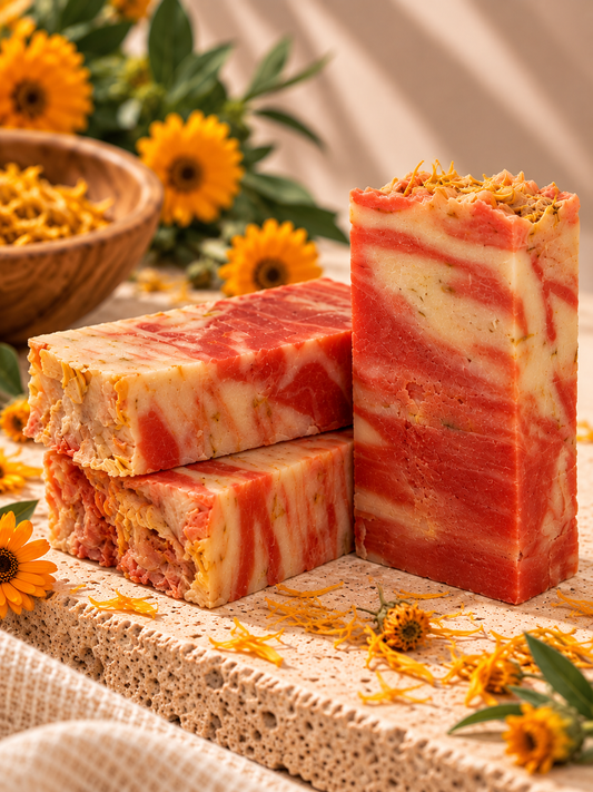 Jabón de Caléndula · Calmante & Regenerador