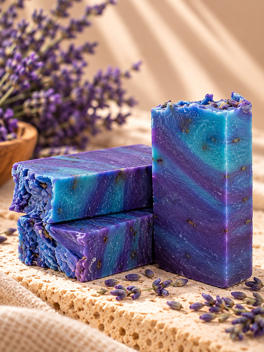 Xabón de Lavanda · Relaxante e Calmante