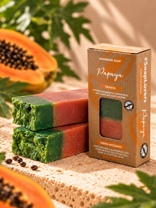 Jabón de Papaya · Antiedad & hidratante
