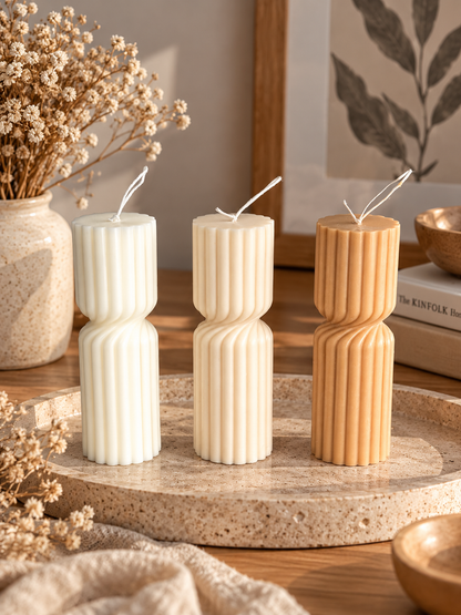 Vela Decorativa · Columna