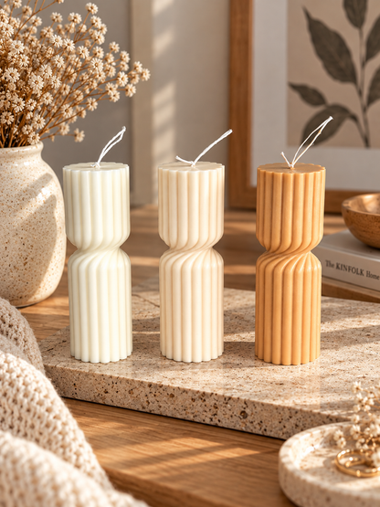 Vela Decorativa · Columna