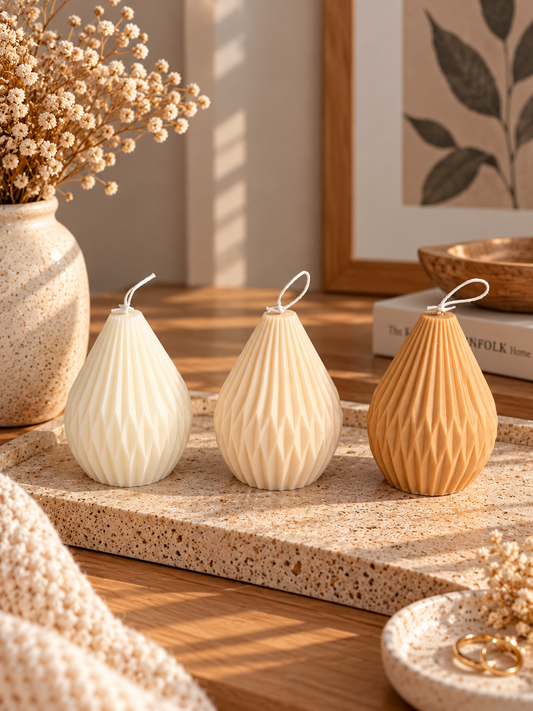 Vela decorativa · Pera