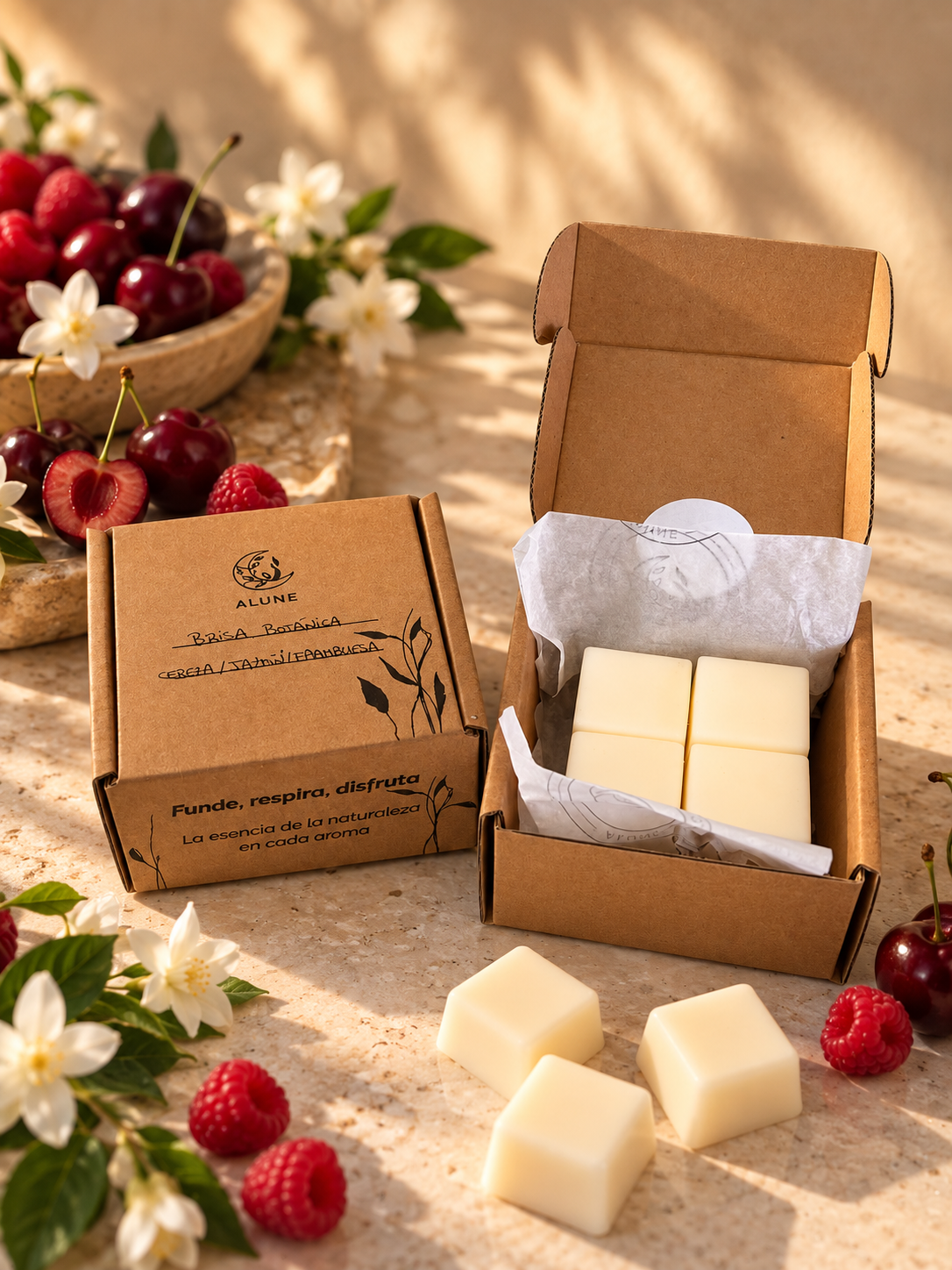 Wax Melts · Jazmín & Frambuesa
