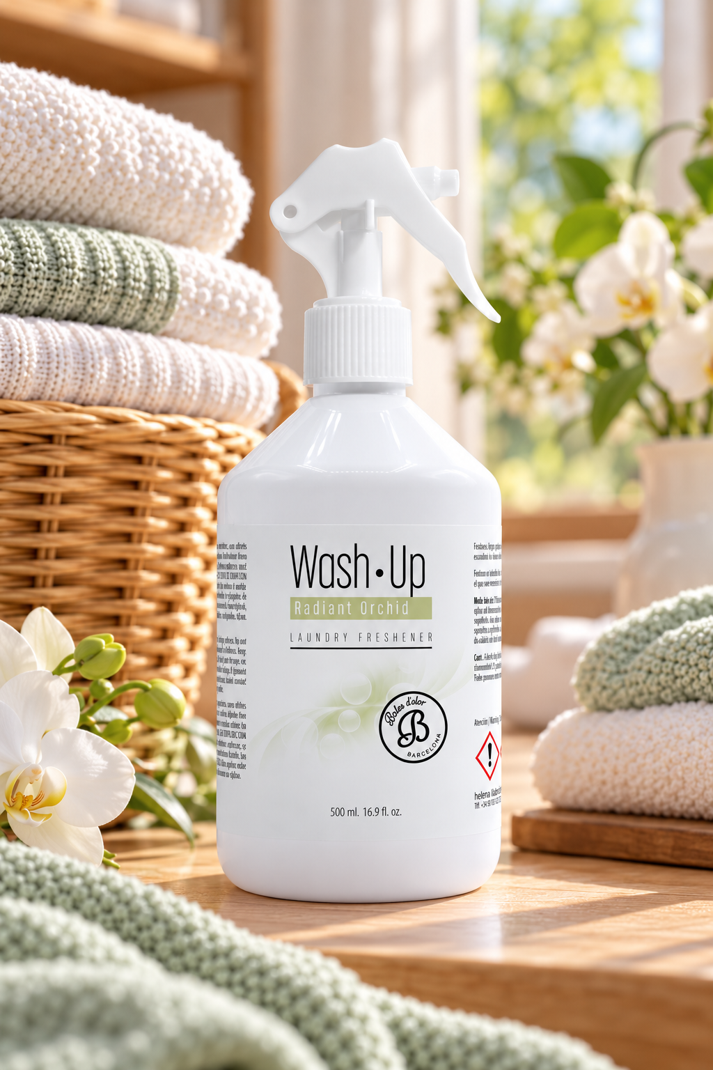 Spray Téxtil · Wash Up Orquídea radiante